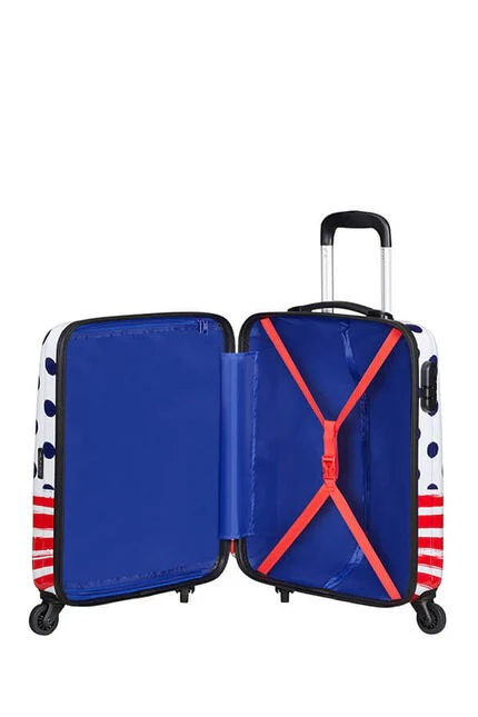 MALETA CABINA 55CM MICKEY  BLUE DOTS DISNEY LEGENDS DE AMERICAN TOURISTER - Image 3