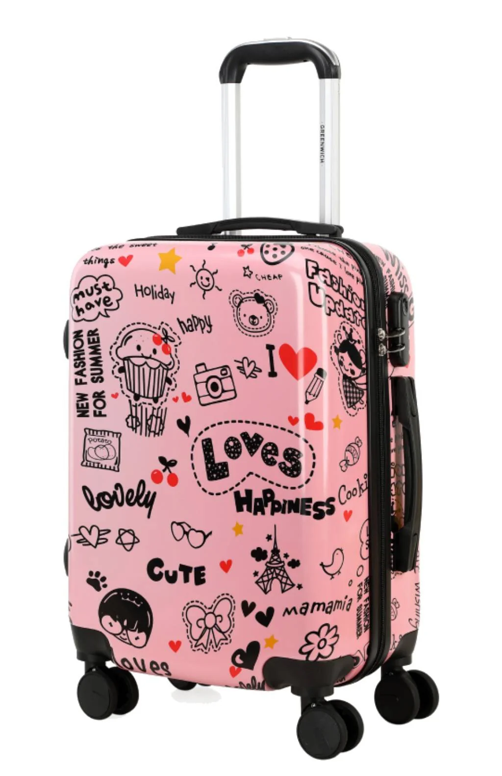 Pack Ahorro Maleta Pequeña con Neceser LOVES de GREENWICH - Image 3